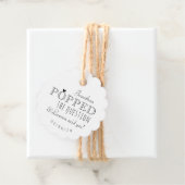 彼は質問ポップコーン婚約パーティ フェイバータグ (インサイチュ)