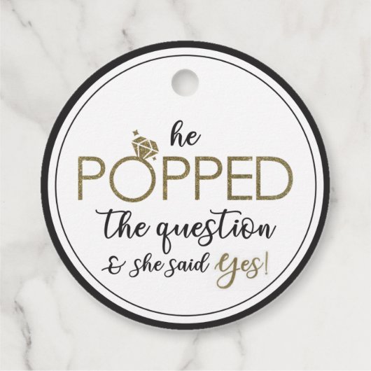 彼は質問円メッセージカード フェイバータグ (裏面)