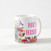 彼は起き上がったマグカップだ コーヒーマグカップ (正面右)