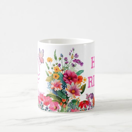 彼は起き上がったマグカップだ コーヒーマグカップ (中央)