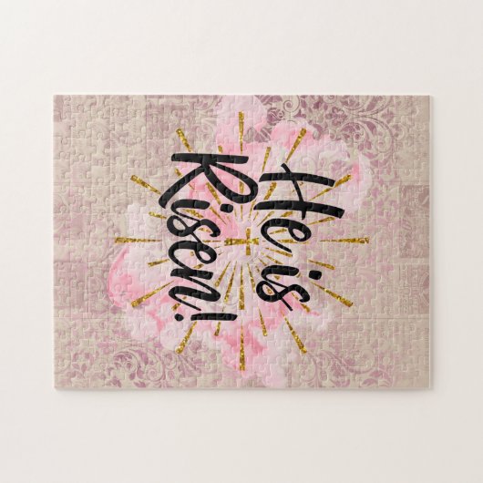 彼は起き上がった神の十字架 ジグソーパズル (横)