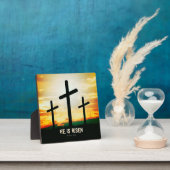 彼は起き上がった – イースターイラストレーション  フォトプラーク (インサイチュ)