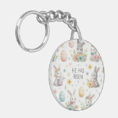 彼は起き上がった キーホルダー (正面左)