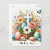 彼は起き上がった シーズンポストカード (正面/裏面)