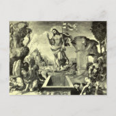 彼は起き上がった! ポストカード (正面)