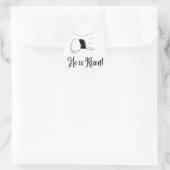 彼は起き上がった！ ラウンドシール (バッグ)