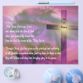 彼は起き上がった – 宗教復活祭の聖書の一節 チラシ (シングル)