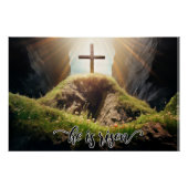 彼は起き上がり、墓は空っぽだった ポスター (正面)