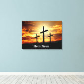 彼は起った キャンバスプリント (インサイチュ (ウッドフロア))