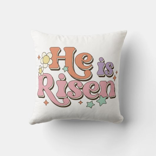 彼は起った クッション (裏面)