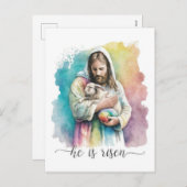 彼は起った シーズンポストカード (正面/裏面)