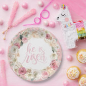 彼は起った | フローライースター紙プレート ペーパープレート (パーティー)