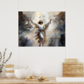 彼は起った ポスター (キッチン)