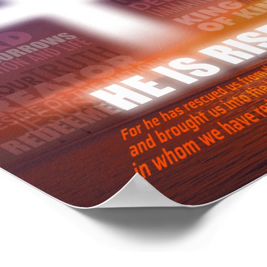 彼は起った ポスター (角)