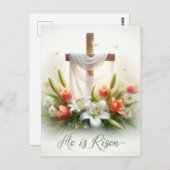 彼は起った ポストカード (正面/裏面)