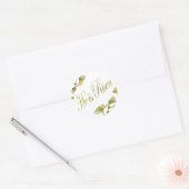 彼は起った ラウンドシール (封筒)