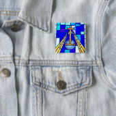 彼は起った 缶バッジ (インサイチュ)