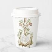 彼は起った | 聖書と交わる 紙コップ (正面)