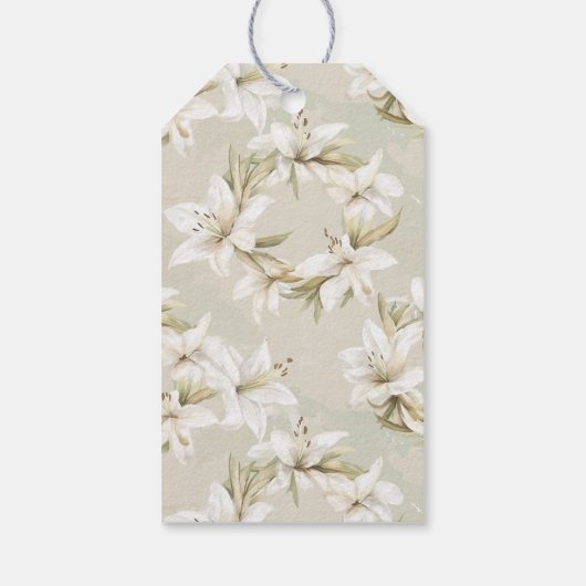 彼は逆上した | イースター ギフトタグ (裏面)