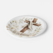 彼は逆上した | イースター ペーパープレート (アングル)