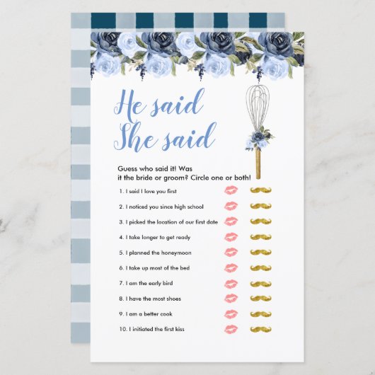 彼は遠くにゲームのカードと言った (正面/裏面)