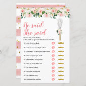 彼は遠くにゲームのカードと言った (正面/裏面)