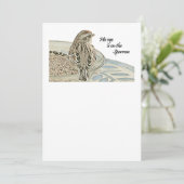 彼は雀に目が付いている 招待状 (スタンド正面)