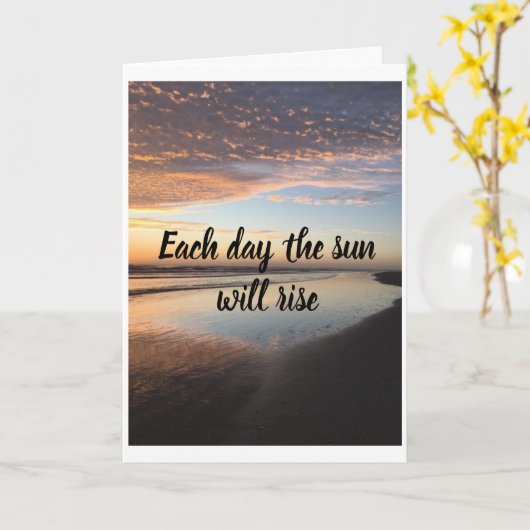 彼は離れ友人の皆が言う**ハッピーバースデー** カード (黄色い花)