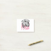 彼は離れ私を救うために ポストイット (デスク上)