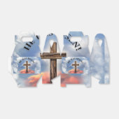 彼は雲に覆われたゴツゴツした十字架を起こした フェイバーボックス (折り畳みなし)