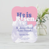 彼は雲の復活イースター招待状 (スタンド正面)