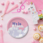 彼は雲の復活イースター紙プレート ペーパープレート (パーティー)