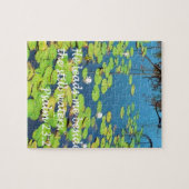 彼は静かな水の側の私を導きます ジグソーパズル (横)