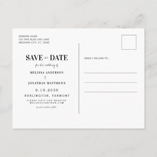 彼は頼10-4警察の情報を結婚彼は言った 案内ポストカード (裏面)