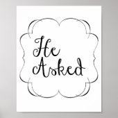 彼は頼... ポスター (正面)