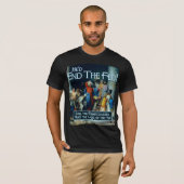 彼は食べ物を与えられた終えます Tシャツ (正面フル)