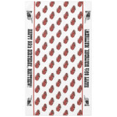 彼は1939年クラシックレッドクーペだ テーブルクロス (正面)