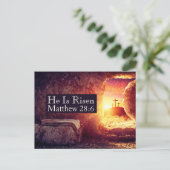 彼は3つのクロス空の墓復活祭を復活している シーズンポストカード (スタンド正面)