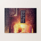 彼は3つのクロス空の墓復活祭を復活している ジグソーパズル (横)