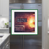 彼は3つのクロス空の墓復活祭を復活している マグネット