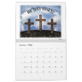 彼は3つの険しい十字立上がりました カレンダー (1月 2026)