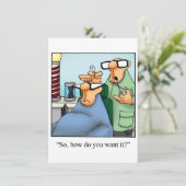 彼は40番目のバースデーパーティ招待状 招待状 (スタンド正面)