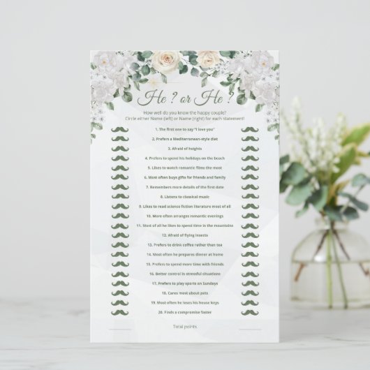 彼は、かわいいゲームの印刷可結婚能を言った (スタンド正面)