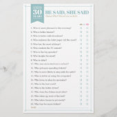 彼は、ゲームを言った（完全にカスタマイズ可能） (正面)