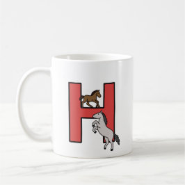 彼は… パーソナライズされた コーヒーマグカップ