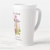 彼は、フローラの木のイースターの家族、宗教的な復活している カフェラテマグ (右アングル)