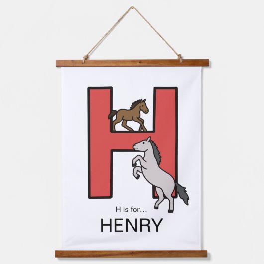 彼は… 吊り下げ型タペストリー (正面)