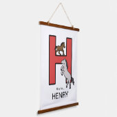 彼は… 吊り下げ型タペストリー (傾斜あり)