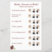 彼は、彼女はシャワーゲームと言った チラシ (正面)