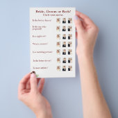 彼は、彼女はシャワーゲームと言った チラシ (ハンドル)